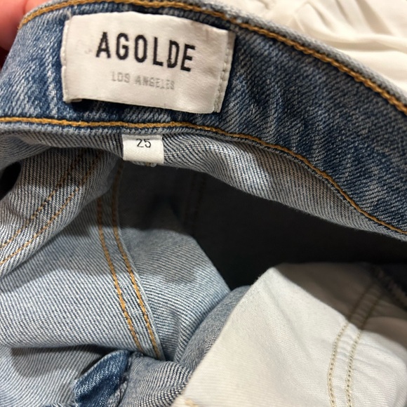 AGOLDE Toni Skinny Jeans Sz 25 - Picture 6 of 6